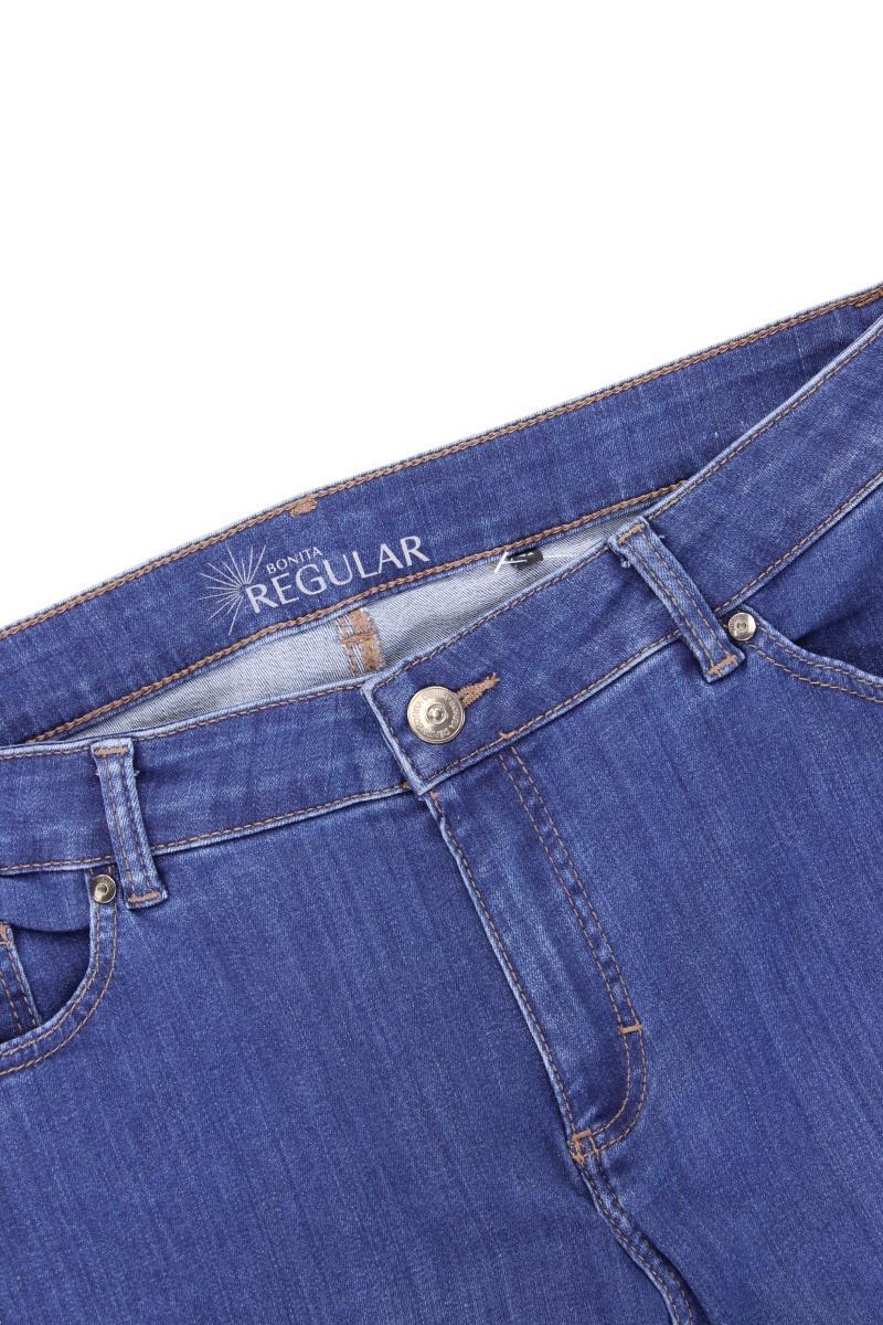 Bonita Straight Jeans Gr. 42 neuwertig blau aus Baumwolle