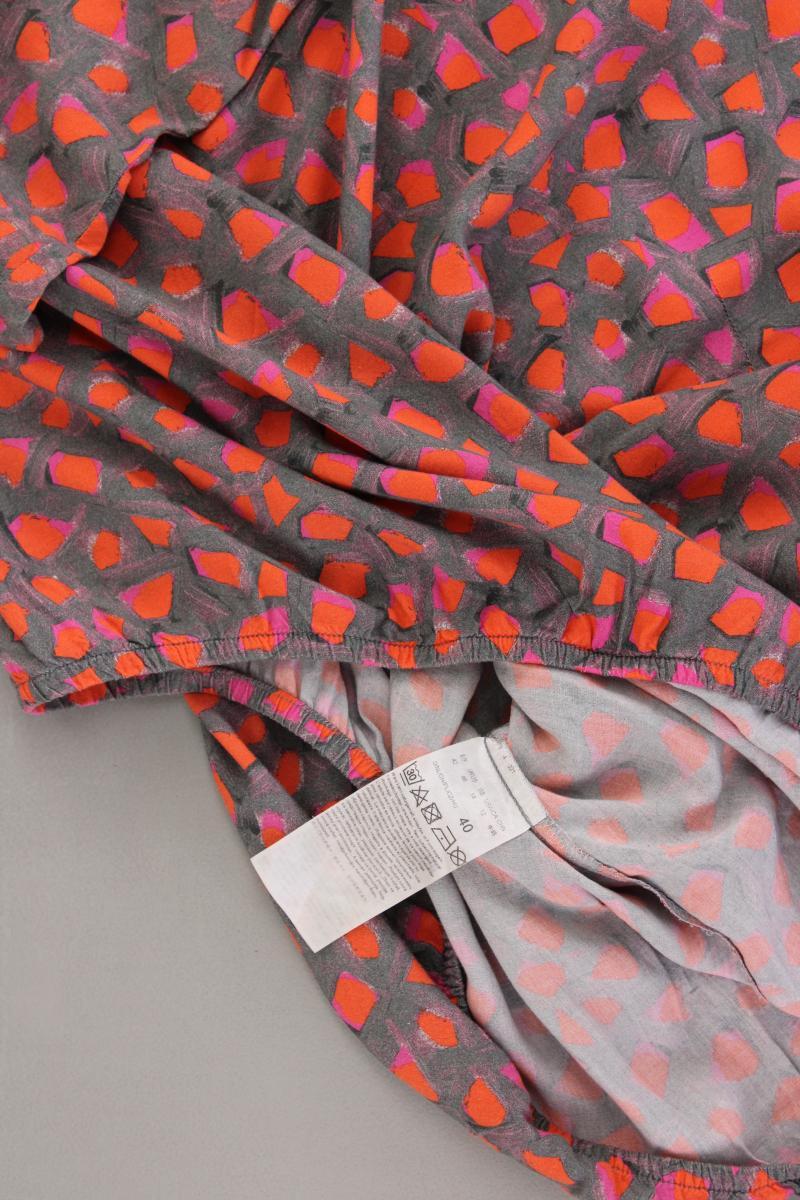 Cartoon Oversize-Bluse Gr. 40 geometrisches Muster 3/4 Ärmel mehrfarbig