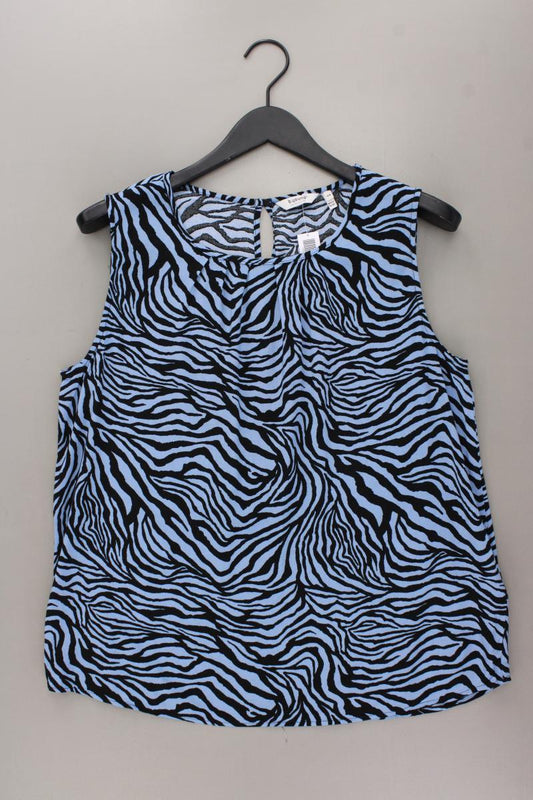 B.Young Ärmellose Bluse Gr. 40 neuwertig blau aus Viskose