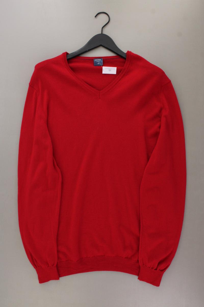 Olymp Wollpullover für Herren Gr. XXL rot