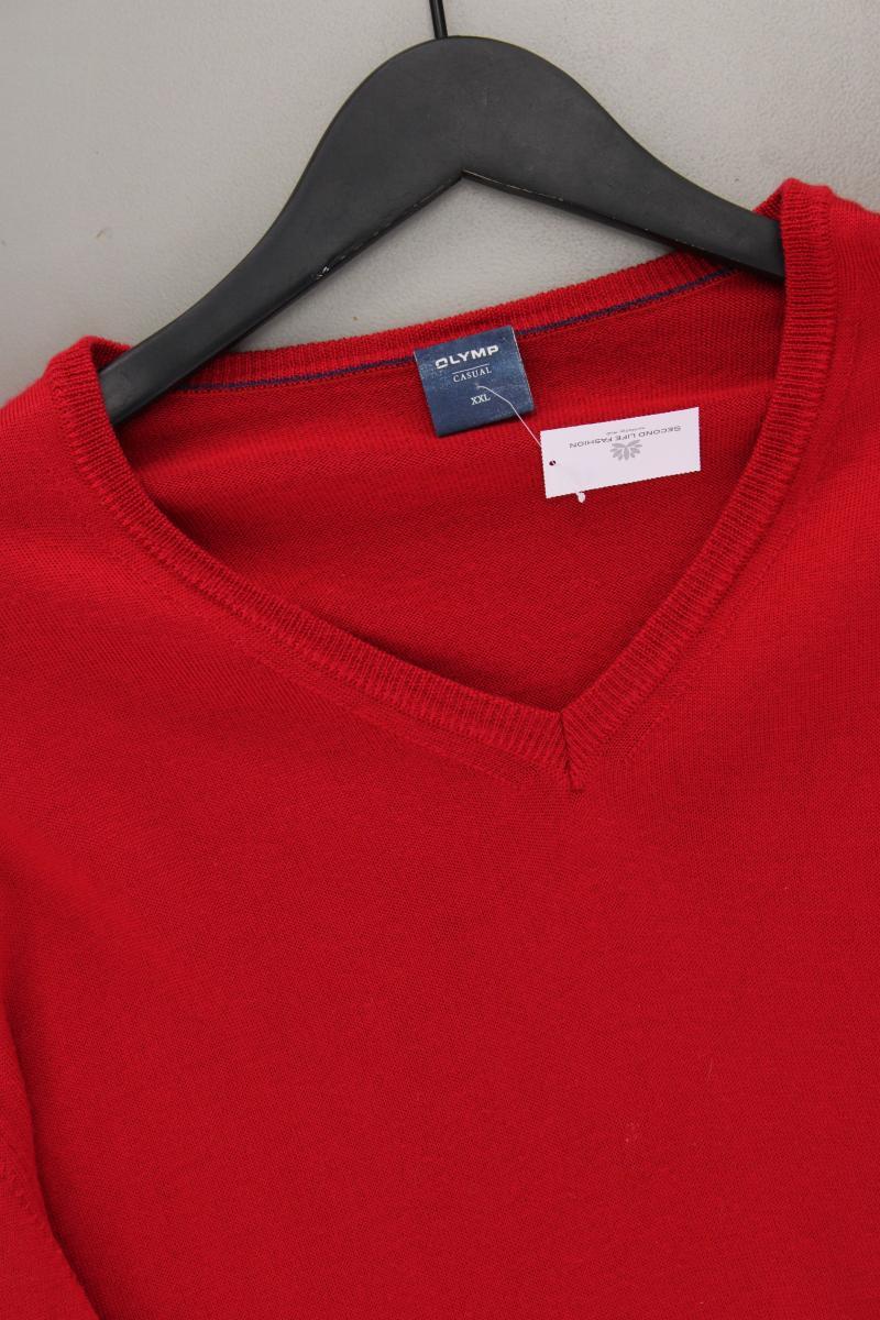 Olymp Wollpullover für Herren Gr. XXL rot