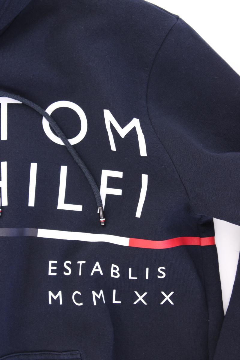 Tommy Hilfiger Hoodie für Herren Gr. XXL neuwertig blau aus Baumwolle