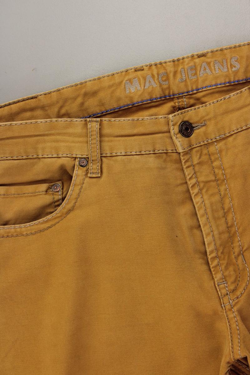 MAC Five-Pocket-Hose für Herren Gr. W40/L36 Modell Ben gelb aus Baumwolle