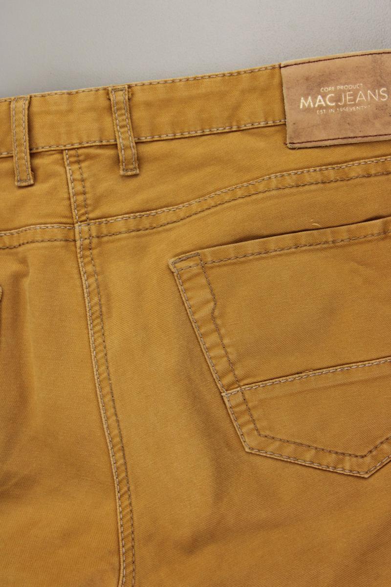 MAC Five-Pocket-Hose für Herren Gr. W40/L36 Modell Ben gelb aus Baumwolle