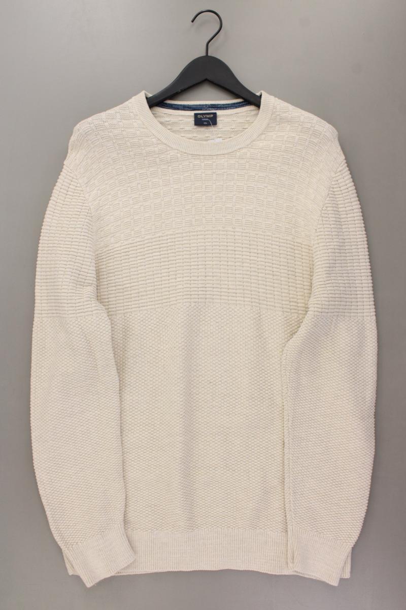 Olymp Grobstrickpullover für Herren Gr. XXL creme