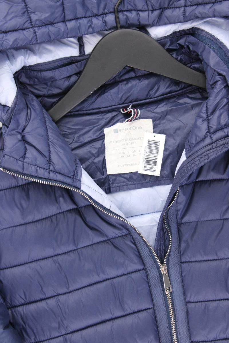 Street One Steppjacke Gr. 40 blau aus Nylon
