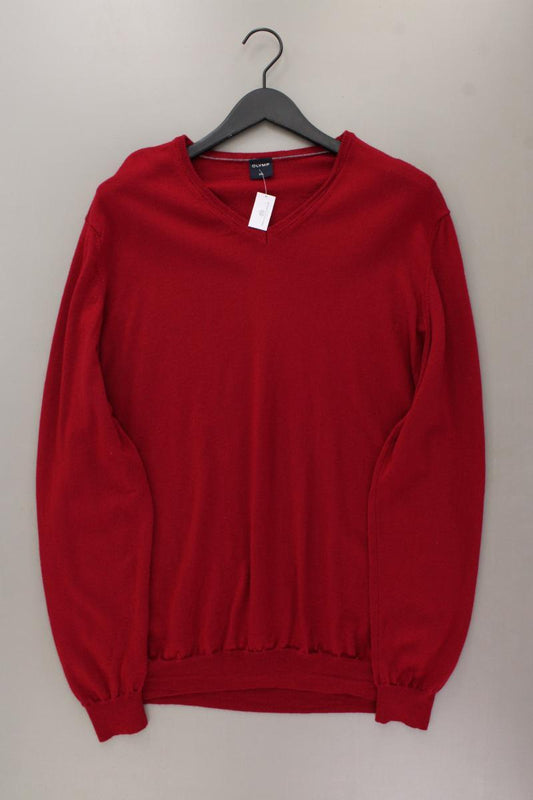 Olymp Wollpullover für Herren Gr. XXXL rot