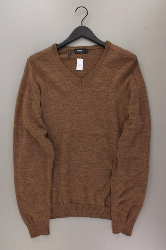 MAERZ München Wollpullover für Herren Gr. 58 braun