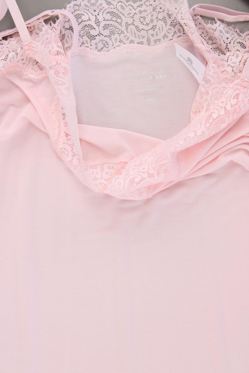 Helena Vera Negligé Gr. 48 neuwertig Träger rosa aus Modal