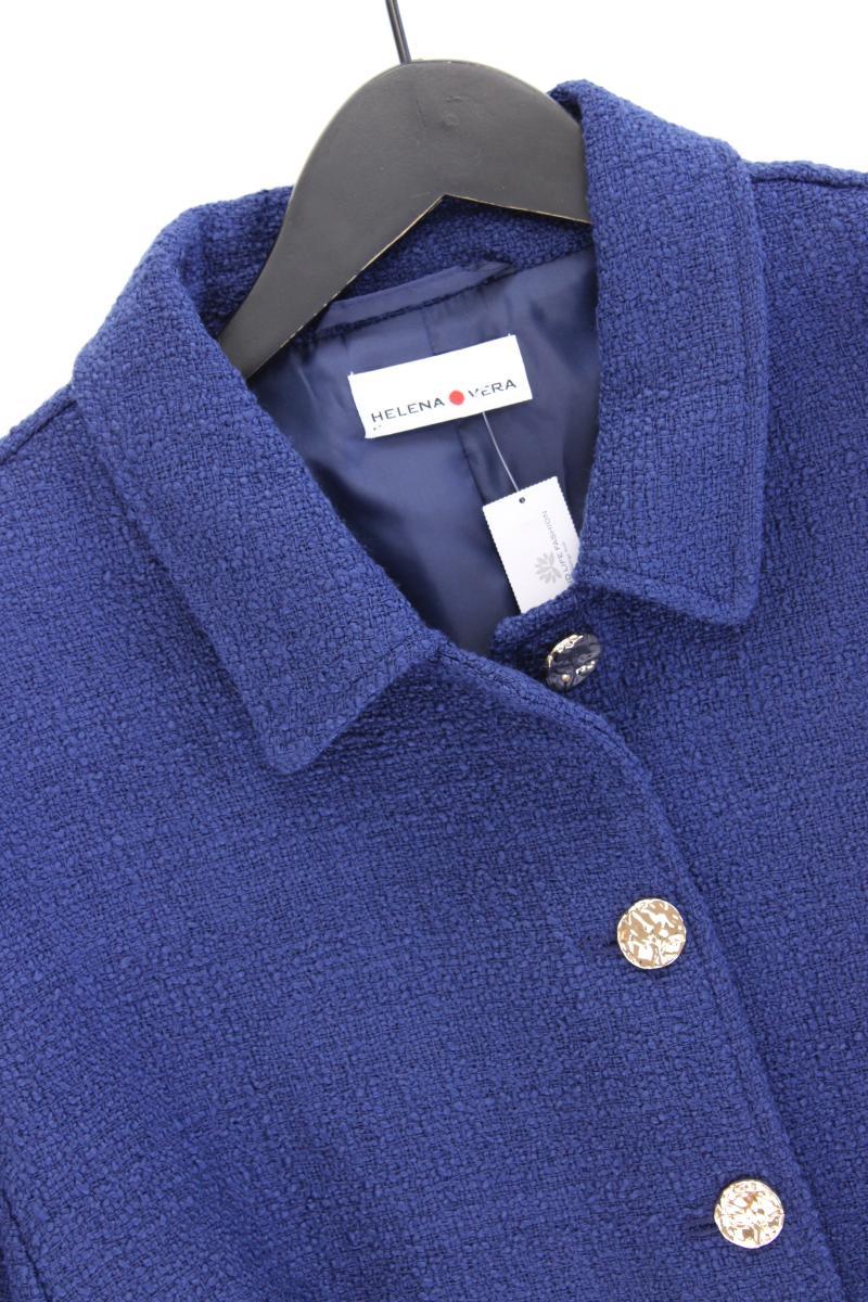 Helena Vera Übergangsjacke Gr. 46 neuwertig blau aus Polyester