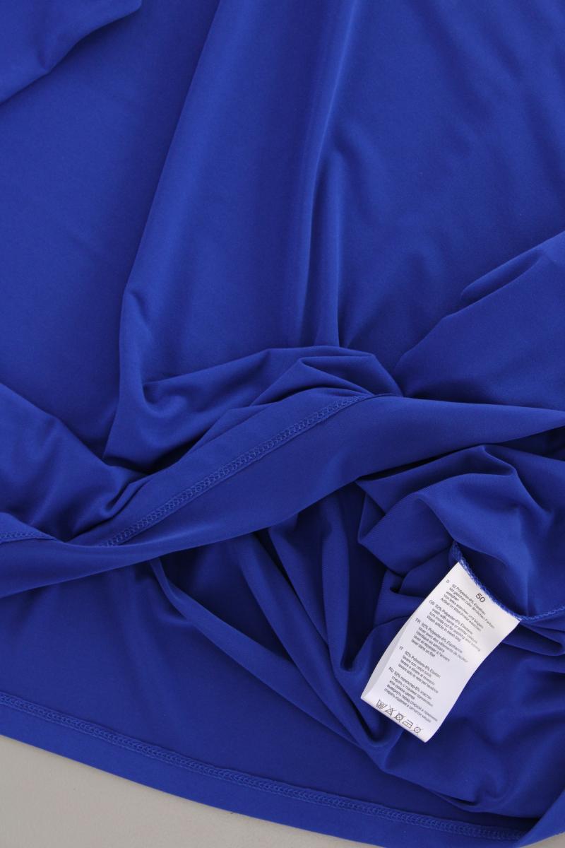 Dujolie Shirt Gr. 50 neuwertig 3/4 Ärmel blau aus Polyester