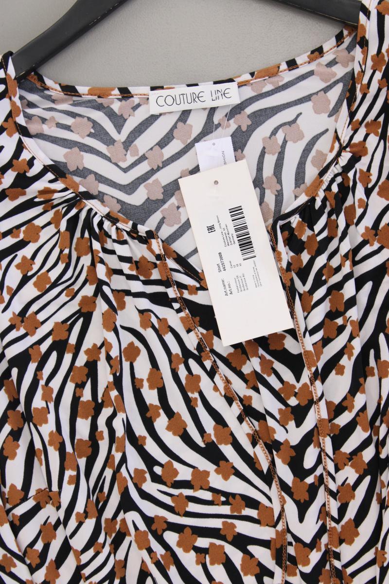 Couture Line Longsleeve-Shirt Gr. 52 neu mit Etikett Langarm braun aus Polyester