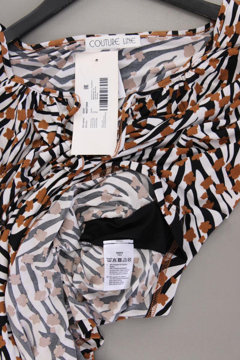 Couture Line Longsleeve-Shirt Gr. 52 neu mit Etikett Langarm braun aus Polyester