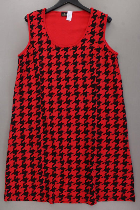 Glööckler Midikleid Gr. 48 Ärmellos rot
