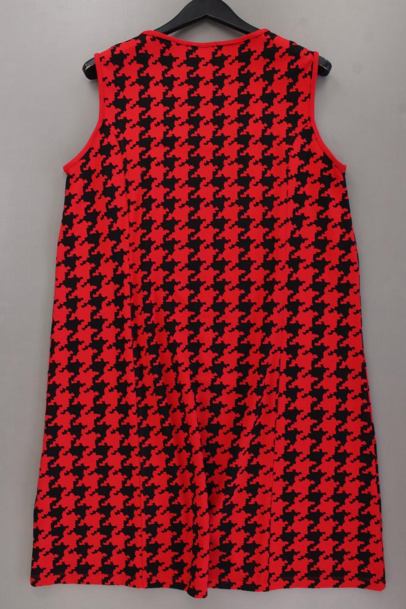 Glööckler Midikleid Gr. 48 Ärmellos rot