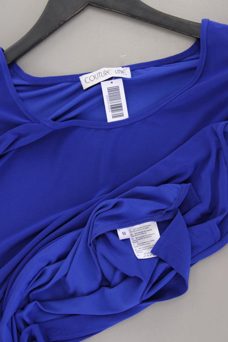 Couture Line Trägertop Gr. 50 neuwertig blau aus Polyester