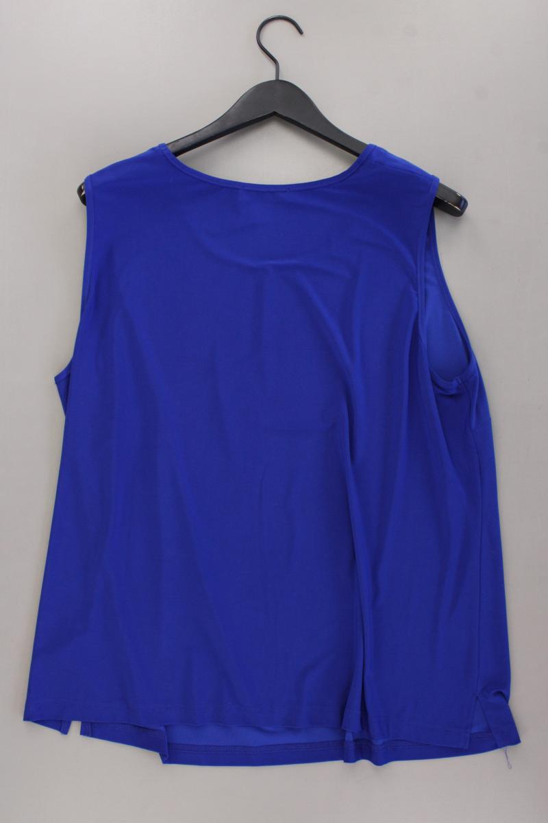 Couture Line Trägertop Gr. 50 neuwertig blau aus Polyester