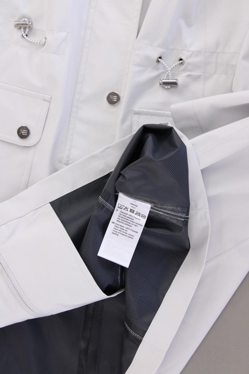 fiora blue Kapuzenmantel Gr. 50 neuwertig grau aus Polyester