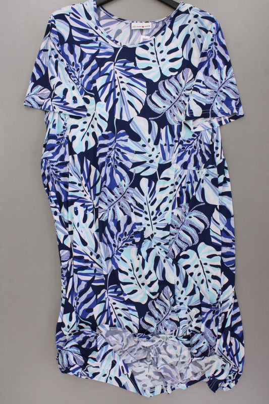 Helena Vera Kurzarmkleid Gr. 50 blau aus Polyester