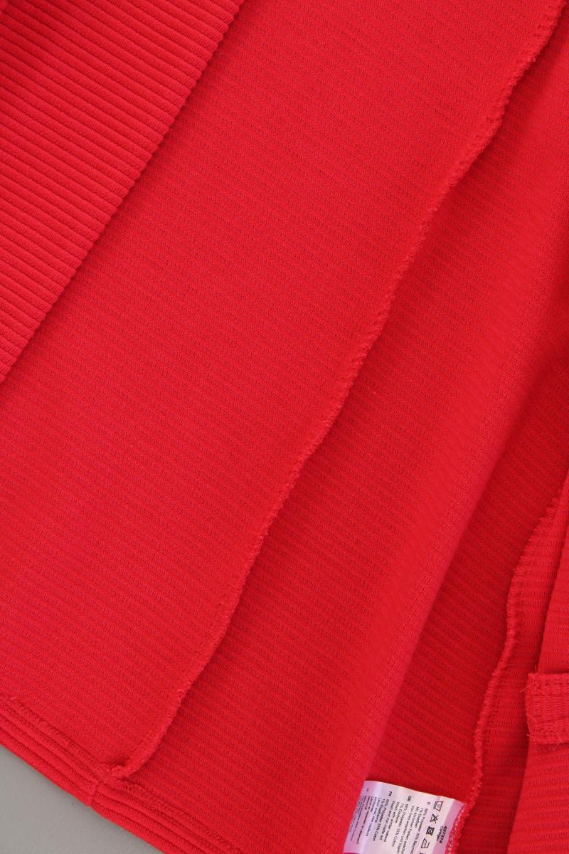 Helena Vera Strickjacke Gr. 52 Langarm rot aus Polyester