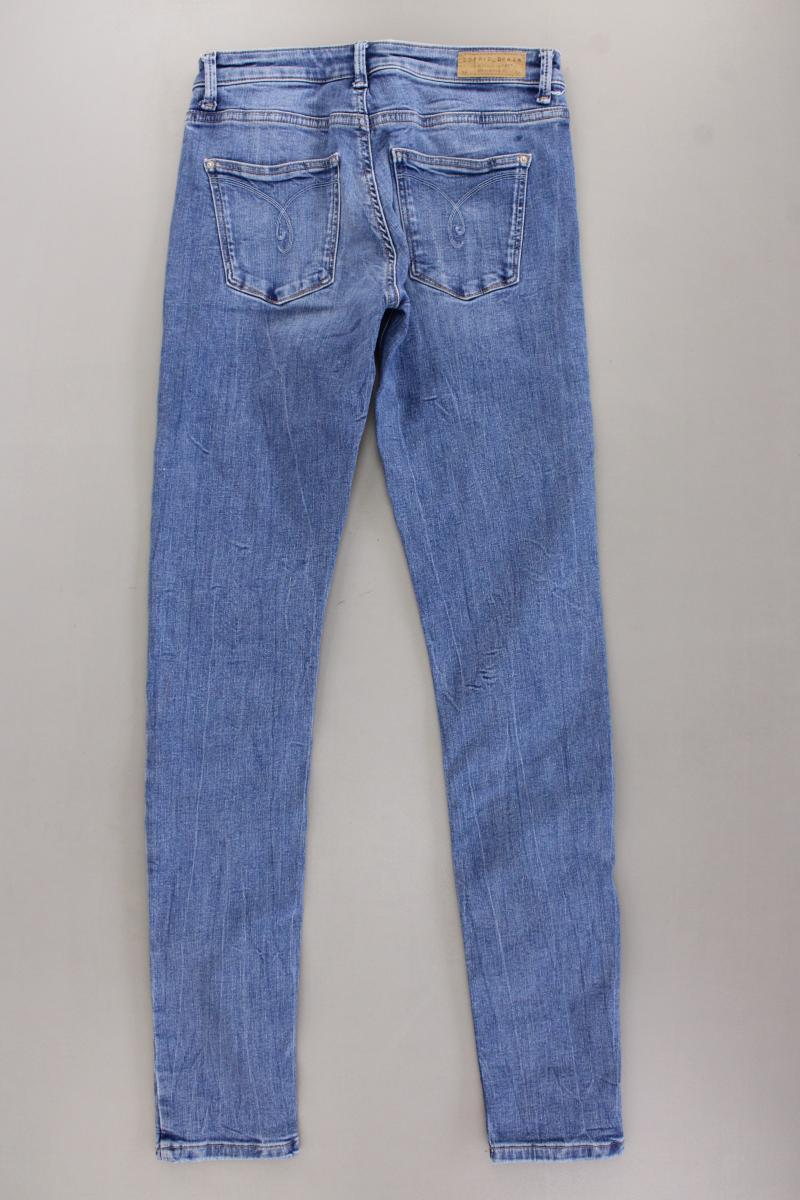 Esprit Organic Skinny Jeans Gr. W26/L32 blau aus Baumwolle