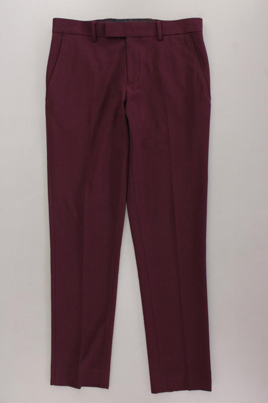 River Island Anzughose Gr. W28 neuwertig lila aus Polyester