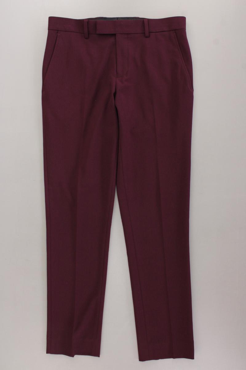River Island Anzughose Gr. W28 neuwertig lila aus Polyester