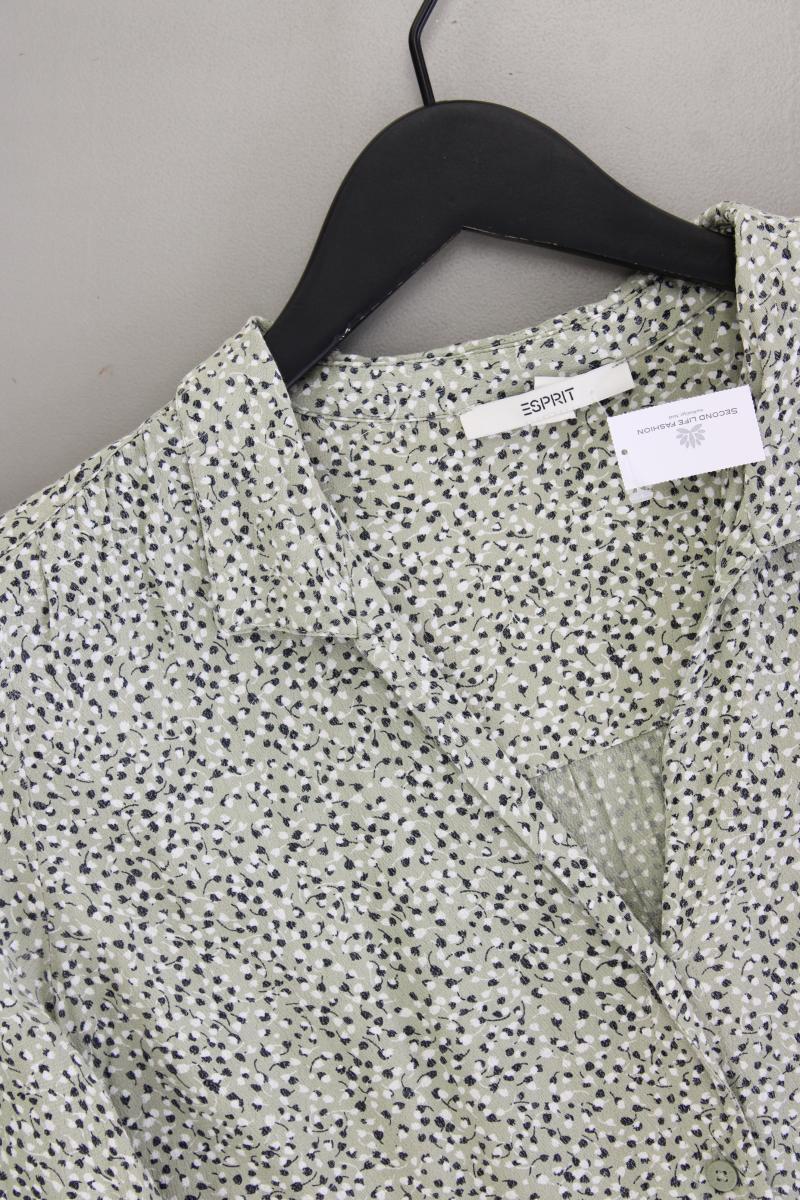 Esprit Langarmkleid Gr. 36 grün aus Viskose