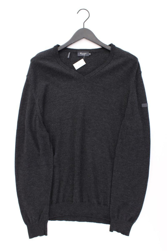 MAERZ München Wollpullover für Herren Gr. 58 grau