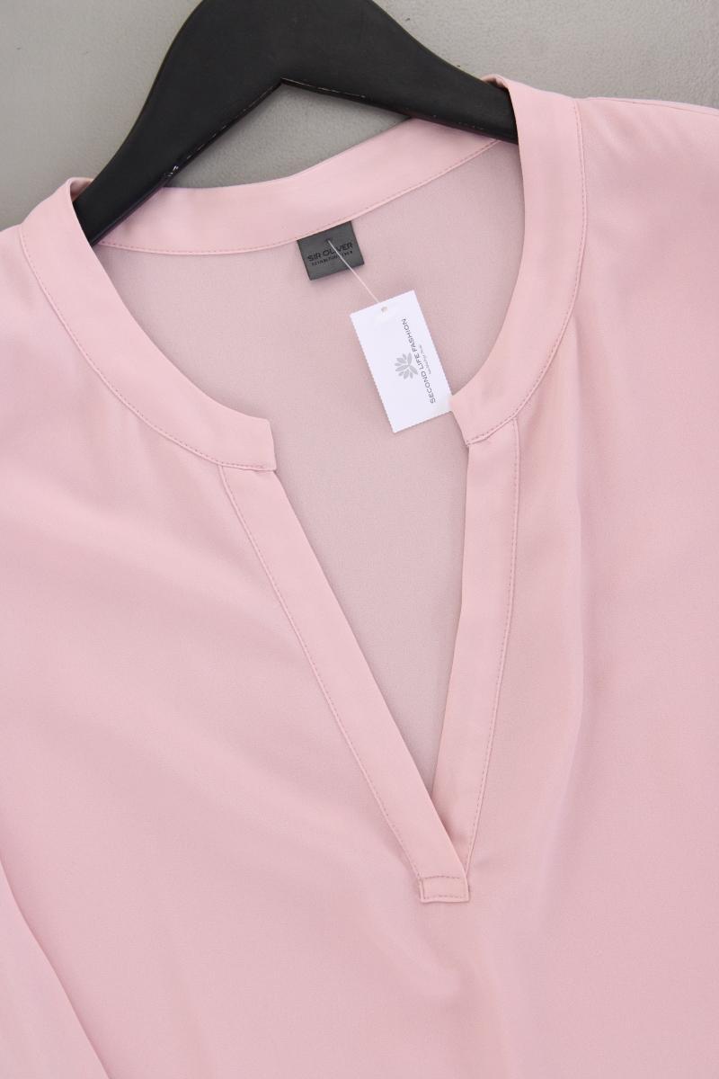 Sir Oliver Langarmbluse Gr. 40 rosa aus Polyester