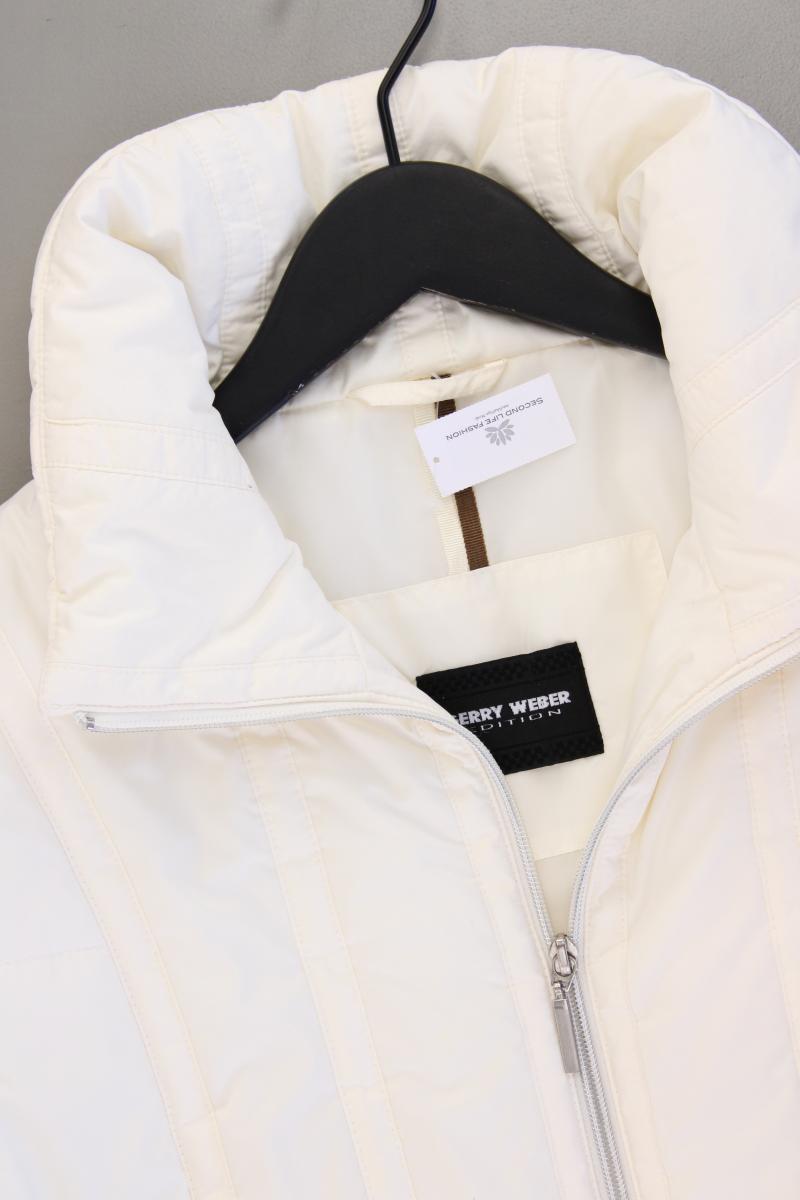 Gerry Weber Winterjacke Gr. 36 creme aus Polyester