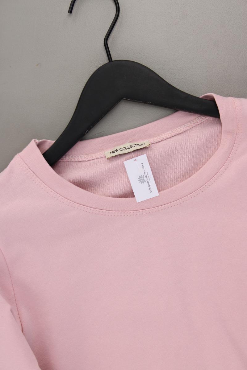 New Collection Pullover Gr. M neuwertig rosa aus Baumwolle