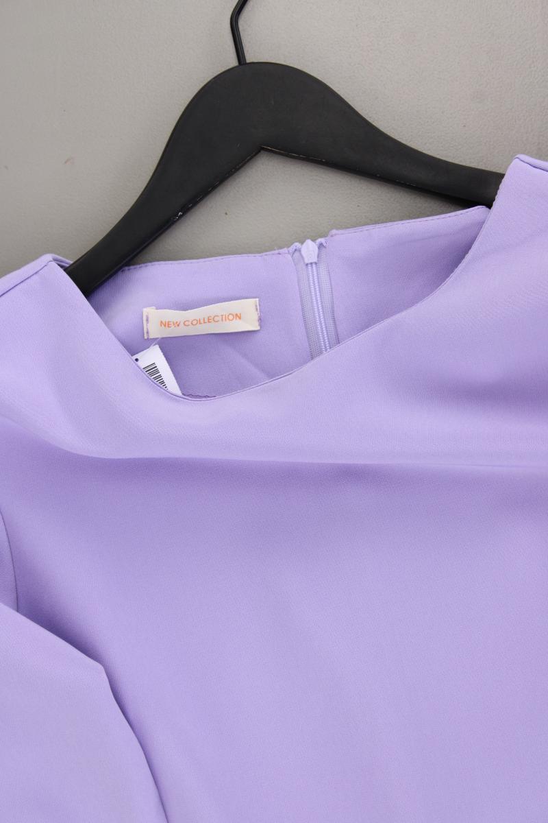 New Collection Plisséekleid Gr. M neuwertig 3/4 Ärmel lila aus Polyester