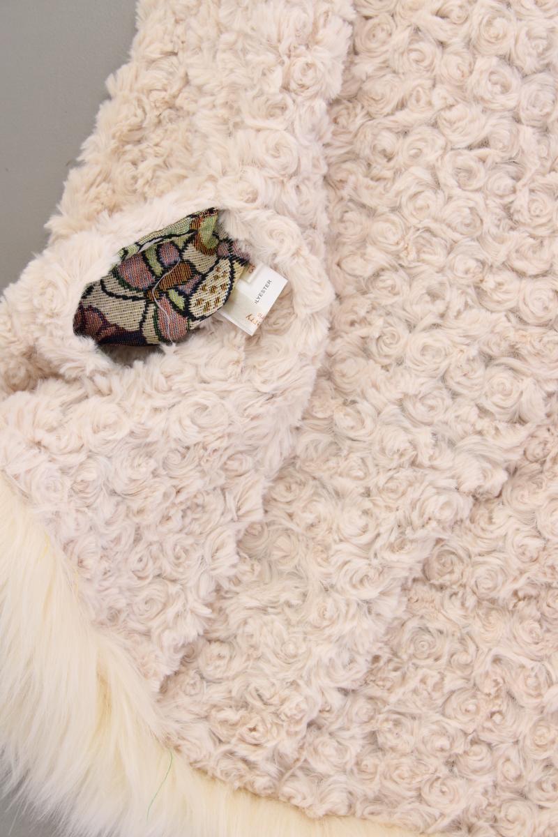 Cherry Paris Kunstfellweste Gr. 38 neuwertig creme aus Polyester