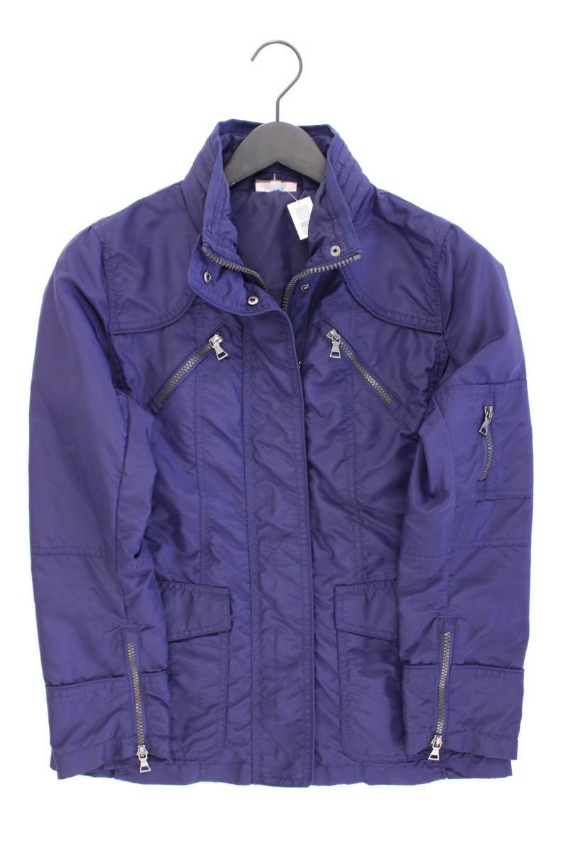 Street One Übergangsjacke Gr. 38 blau aus Nylon