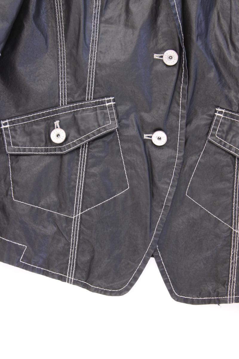 Betty Barclay Regular Jacke Gr. 40 schwarz aus Baumwolle