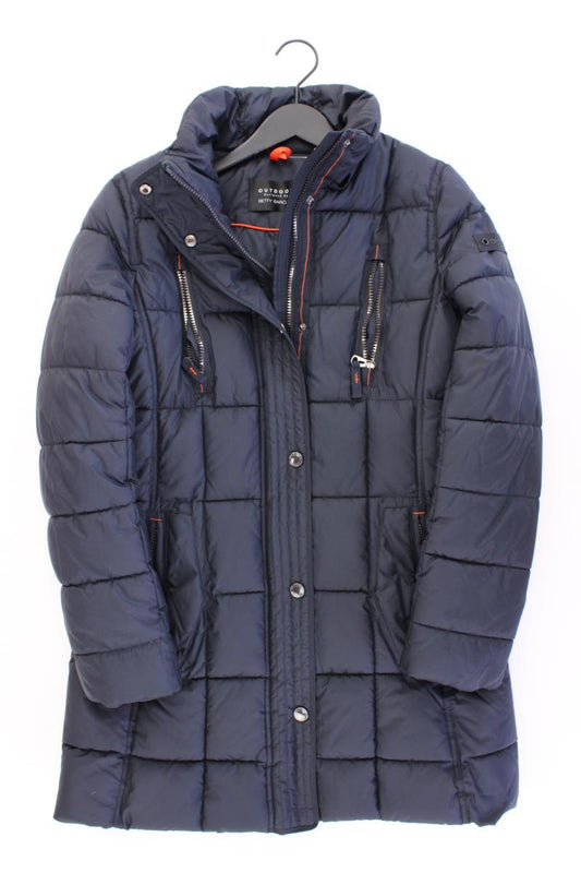Betty Barclay Wintermantel Gr. 38 neuwertig blau aus Polyester