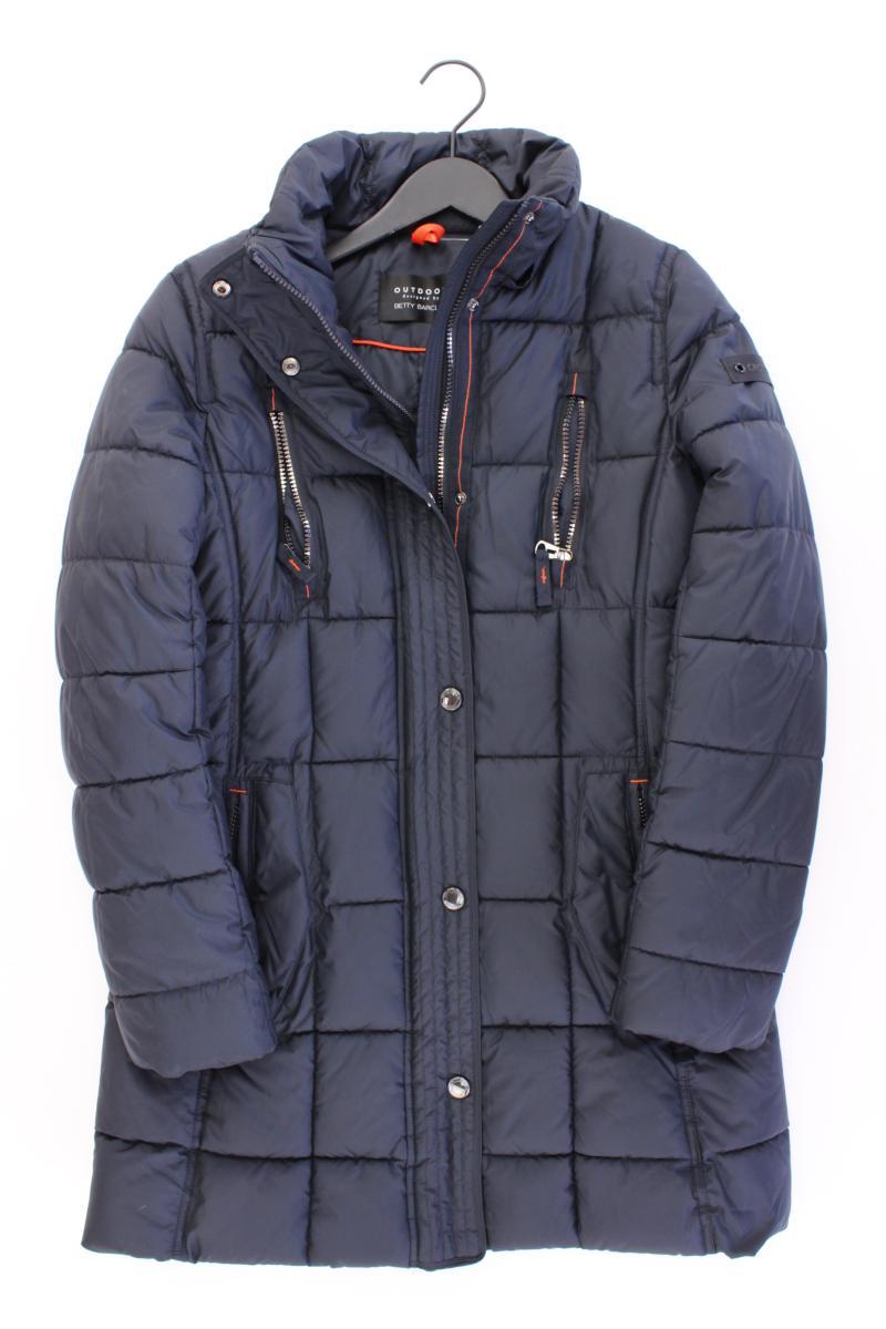 Betty Barclay Wintermantel Gr. 38 neuwertig blau aus Polyester