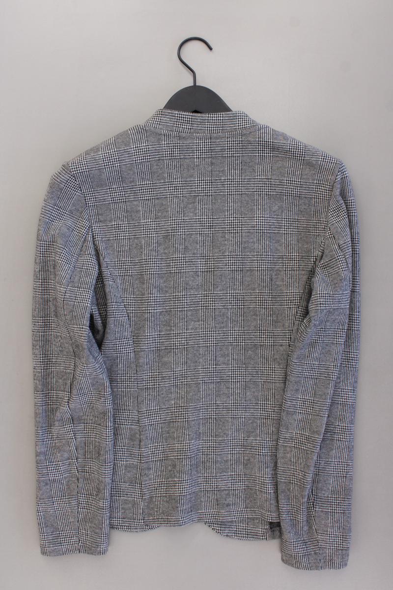 Tom Tailor Regular Cardigan Gr. L hahnentritt Langarm grau aus Baumwolle