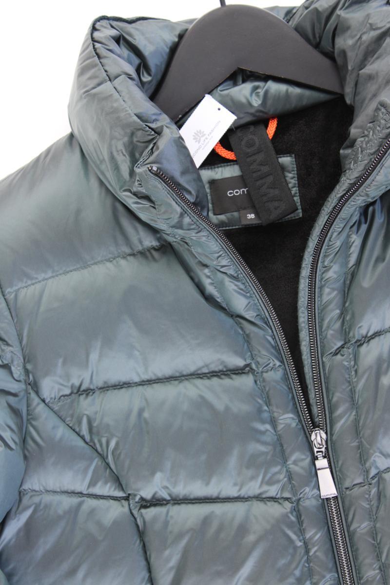 comma, Winterjacke Gr. 38 neuwertig grün aus Polyamid