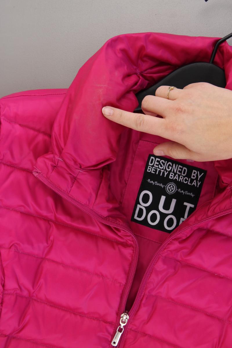Betty Barclay Daunenjacke Gr. 40 pink aus Polyamid