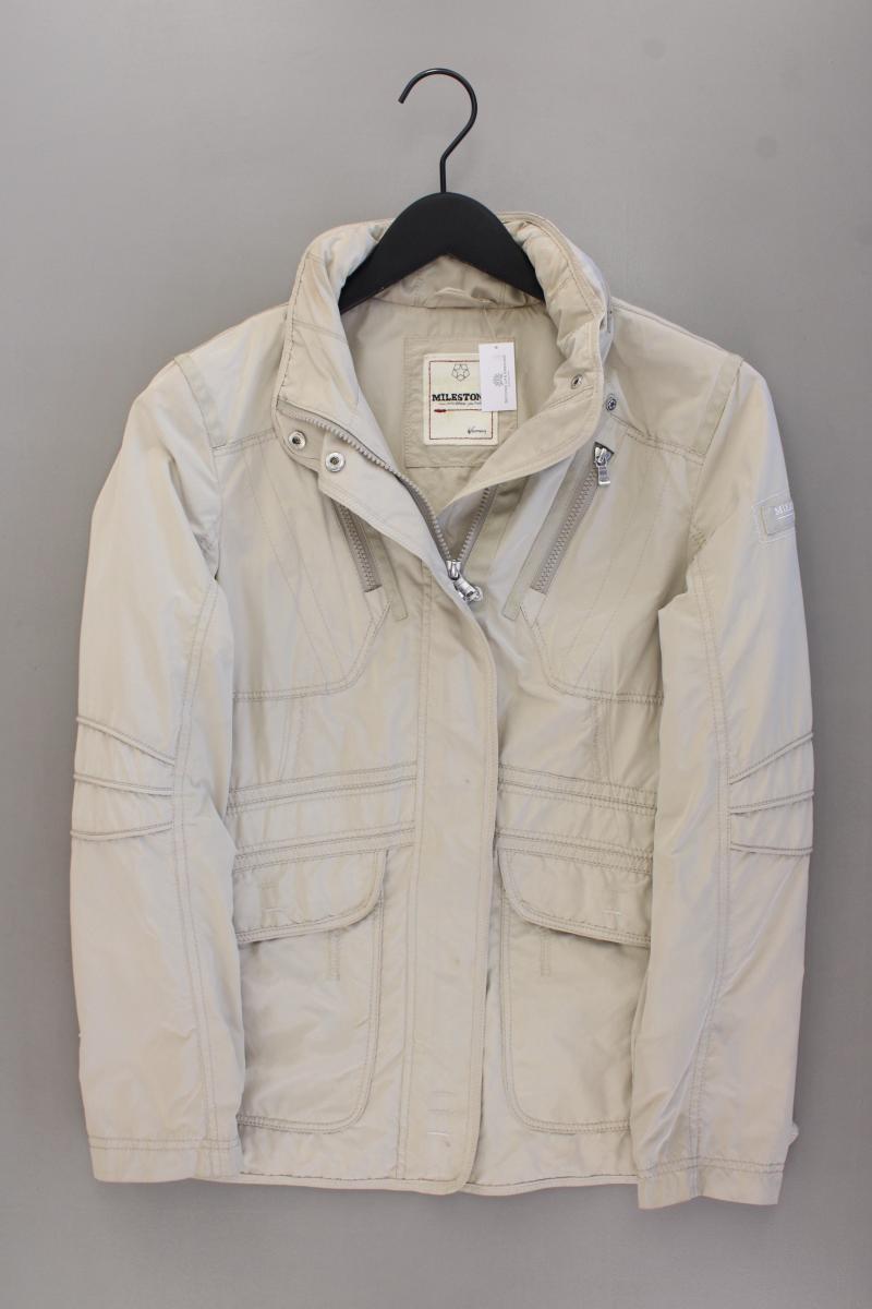 Milestone Übergangsjacke Gr. 38 creme aus Polyester