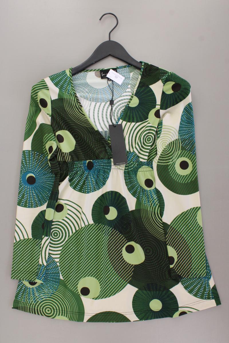 St. Martins Longshirt Gr. S geometrisches Muster neu mit Etikett Langarm grün