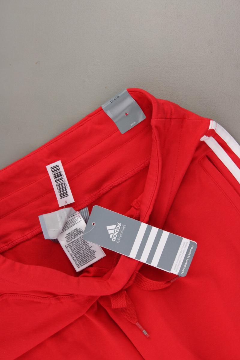 Adidas Sporthose Gr. 36 neu mit Etikett rot aus Baumwolle