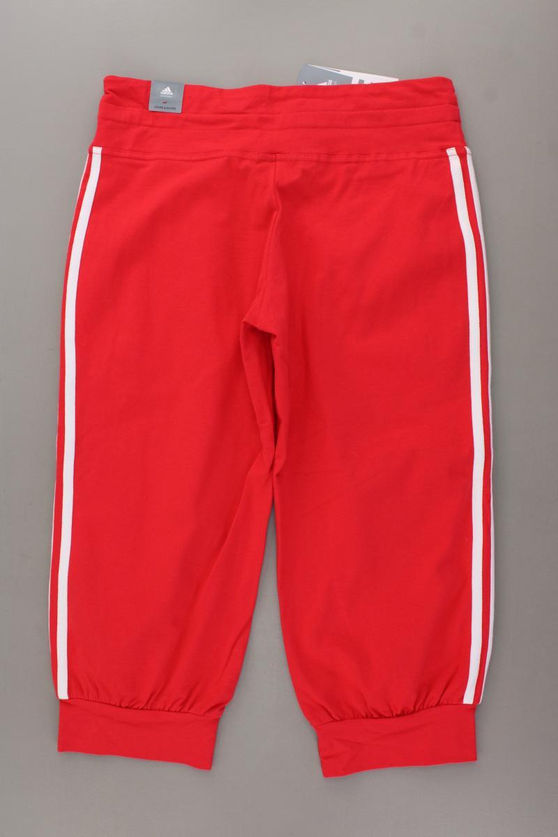 Adidas Sporthose Gr. 36 neu mit Etikett rot aus Baumwolle