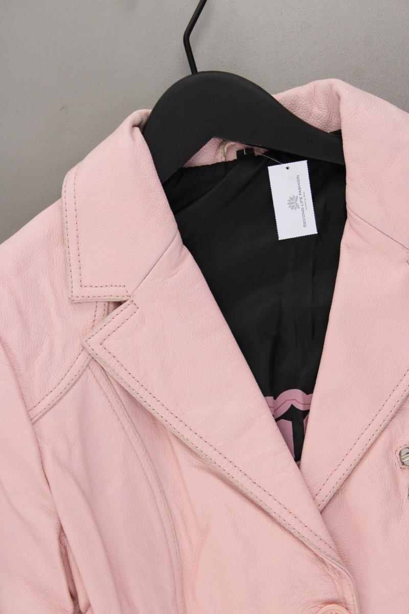 Gipsy Lederjacke Gr. L rosa