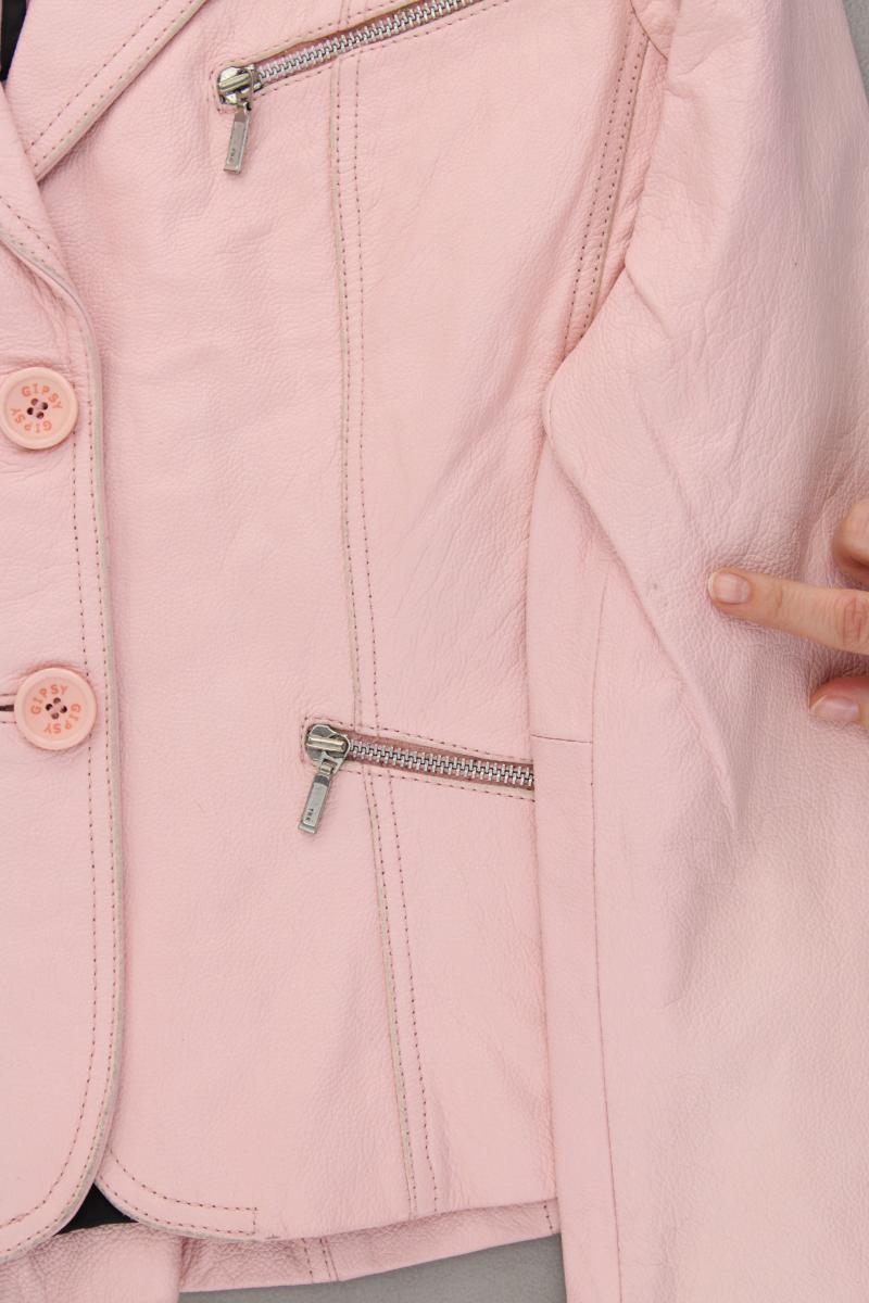 Gipsy Lederjacke Gr. L rosa