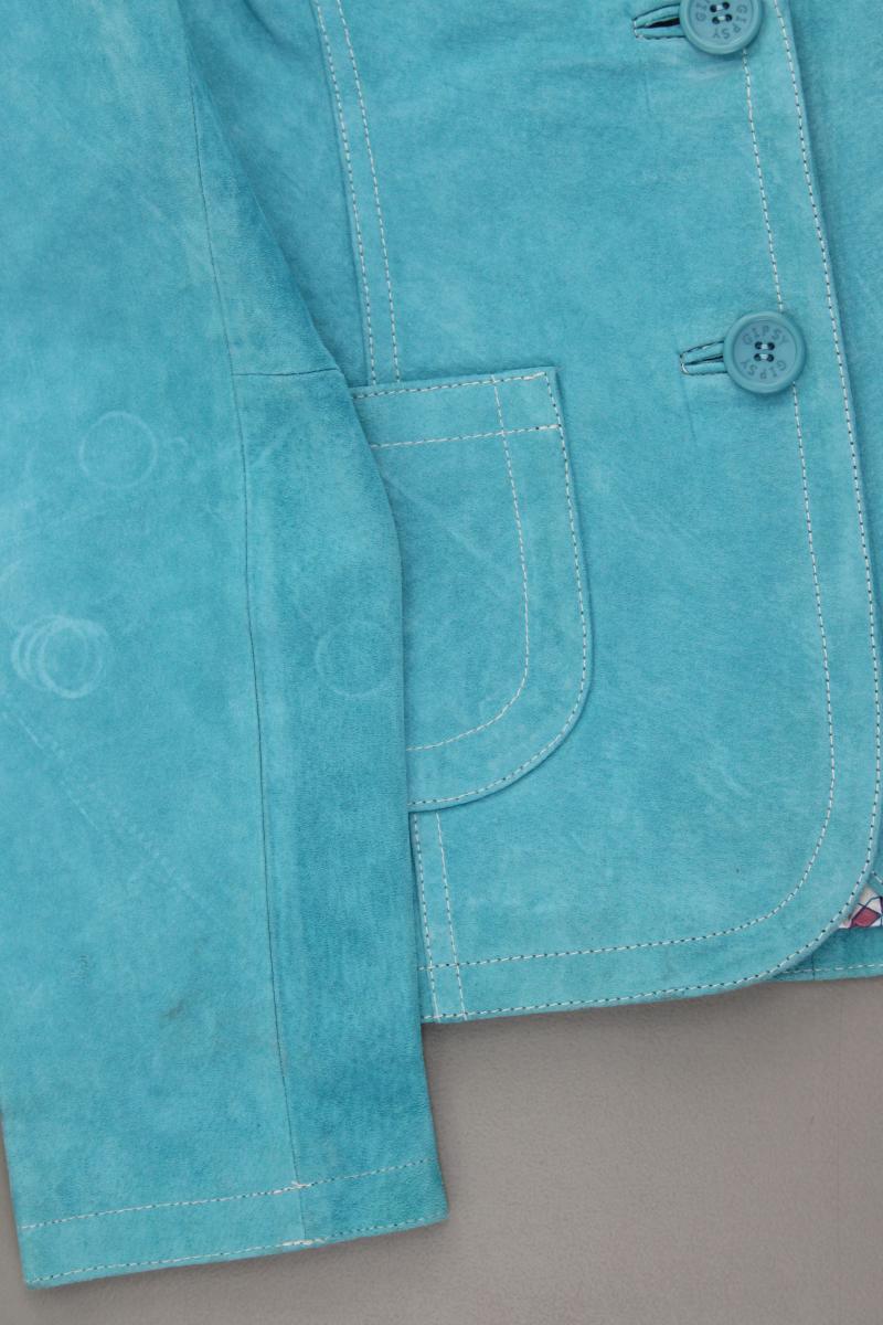 Gipsy Lederjacke Gr. L türkis