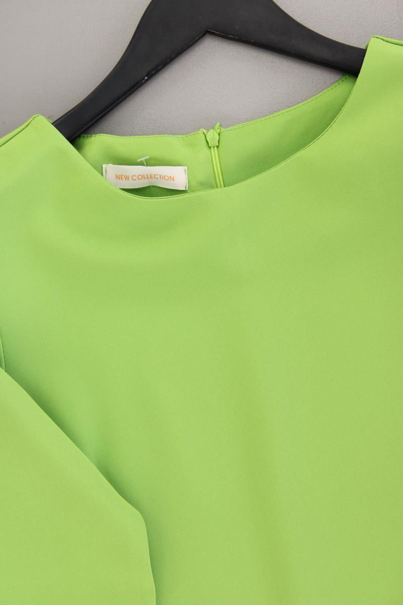 New Collection Plisséekleid Gr. M neuwertig 3/4 Ärmel grün aus Polyester