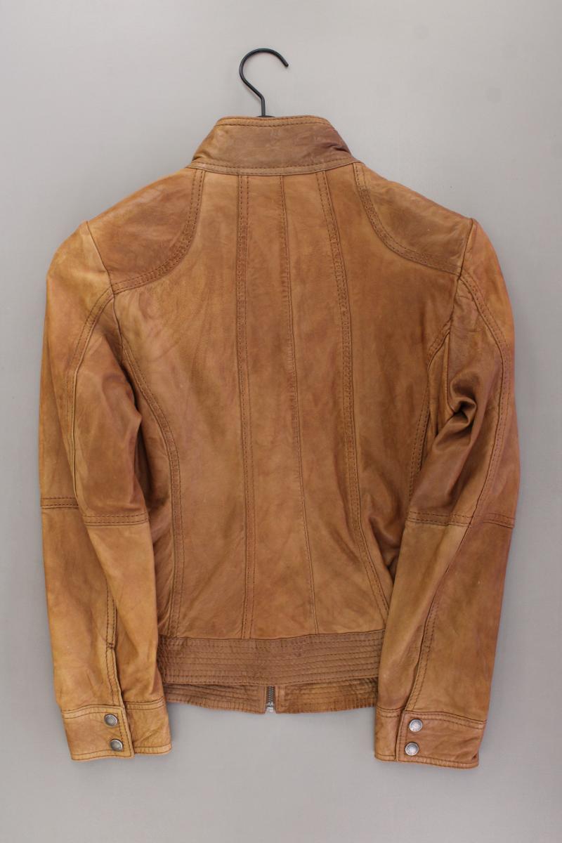 Street One Lederjacke Gr. 40 braun